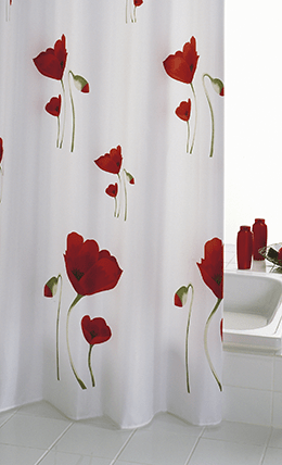 Perdea de dus textil 120x200 cm Mohn