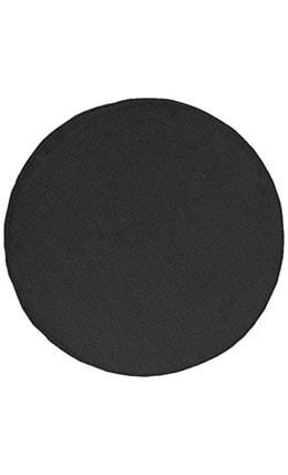 Covor de baie D60cm Round negru