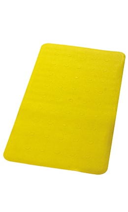 Covor antiderapant 36x71cm Basic neon-galben