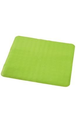 Covor antiderapant 51x51cm Basic neon-verde