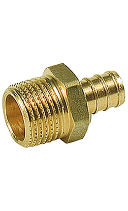 Прямой фитинг с наружной резьбой 1/2”x1/2” П